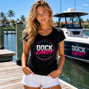 Dock Candy Women's Fitted Logo Tee